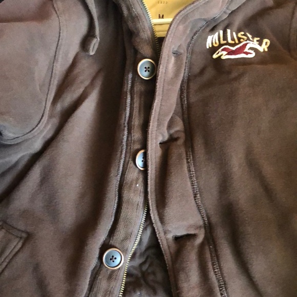 Excellent condition Hollister Brown Jacket size M - Picture 7 of 7